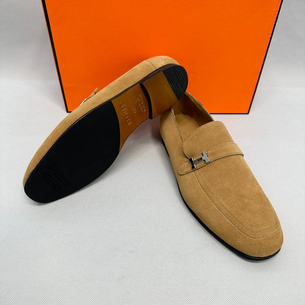 HM Men's Paris Loafer Goldenrod Suede 544633