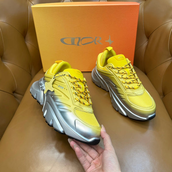 CD B44 Blade Sneaker Yellow Silver Mesh 747735