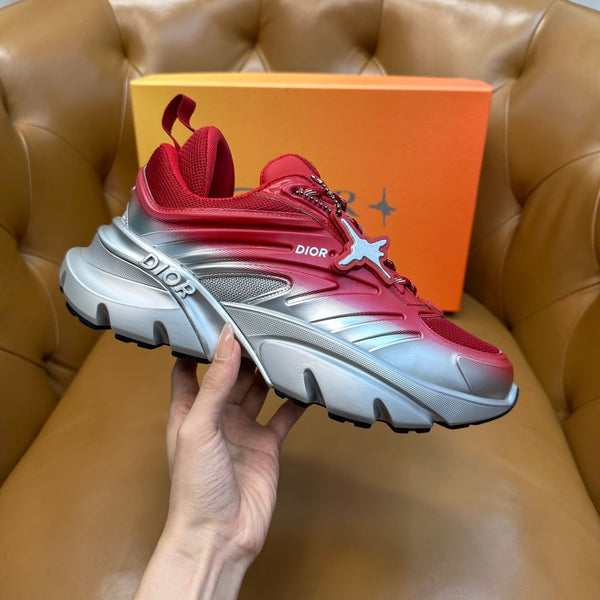 CD B44 Blade Sneaker Red Silver Mesh 747736