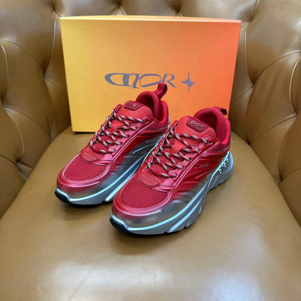 CD B44 Blade Sneaker Red Silver Mesh 747736