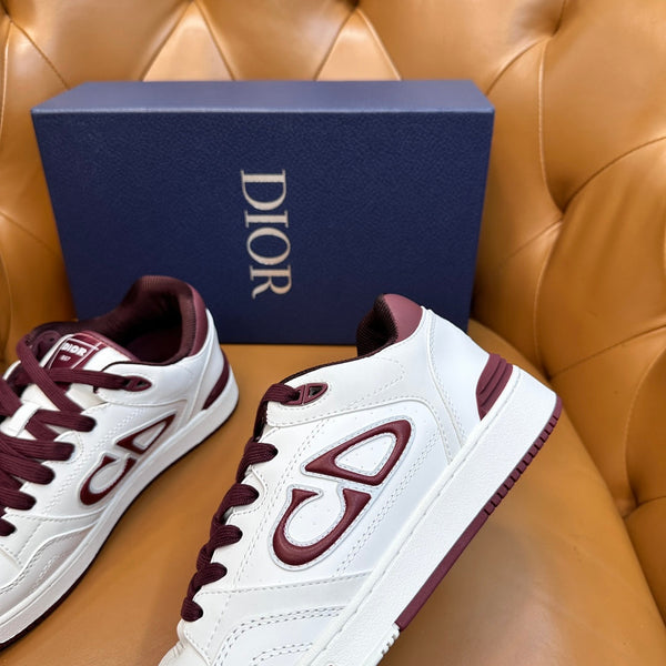 CD B57 Sneaker White Red Cowhide 749443