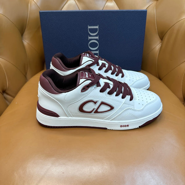 CD B57 Sneaker White Red Cowhide 749443