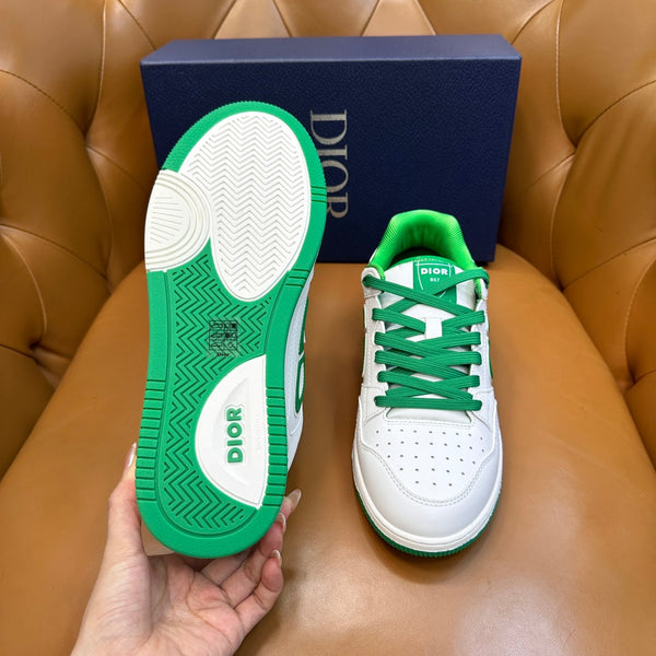 CD B57 Sneaker White Green Cowhide 749444