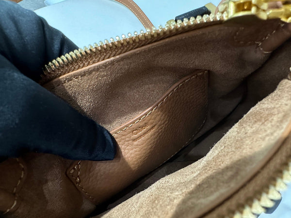 Chloe Marcie Small Bag 21cm Brown Calfskin