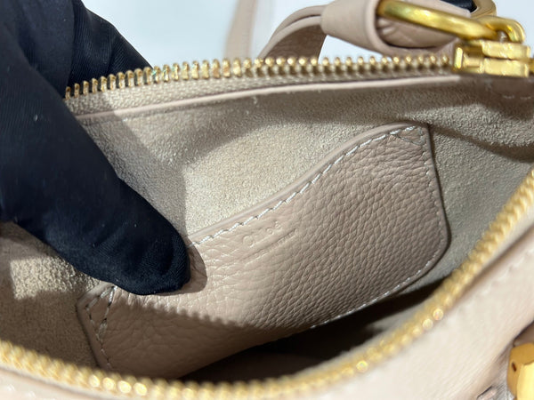 Chloe Marcie Small Bag 21cm Light Beige Calfskin