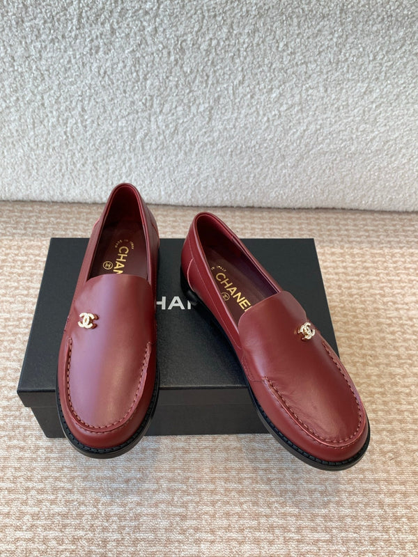 CC 25S Loafer Dark Red Calfskin