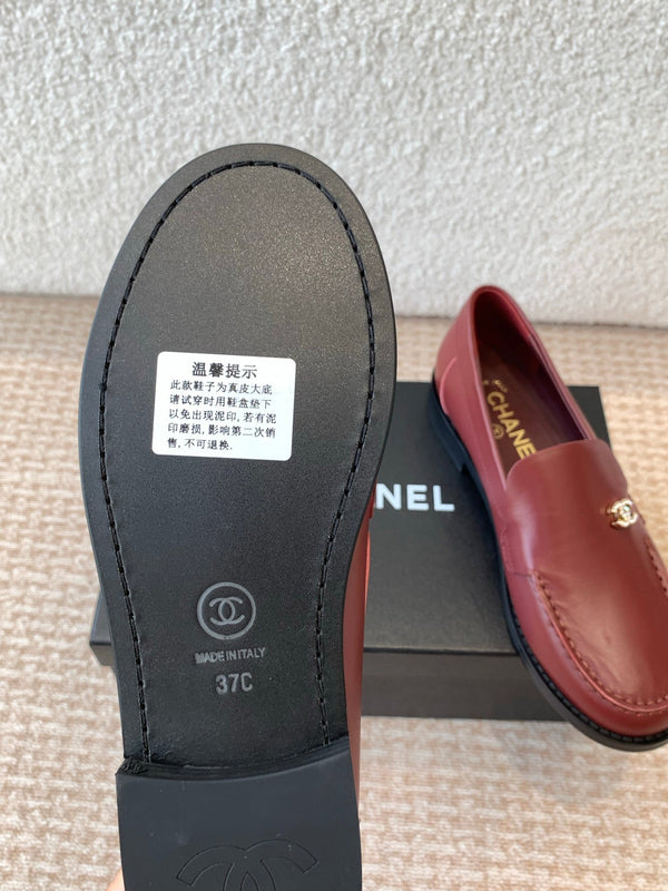 CC 25S Loafer Dark Red Calfskin
