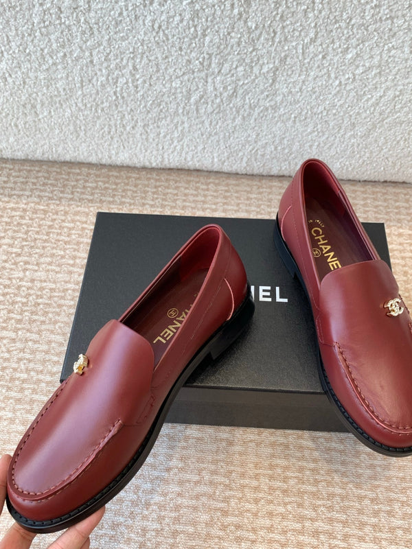 CC 25S Loafer Dark Red Calfskin