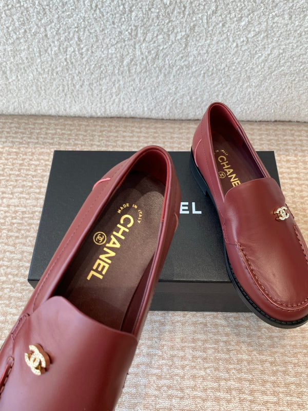 CC 25S Loafer Dark Red Calfskin