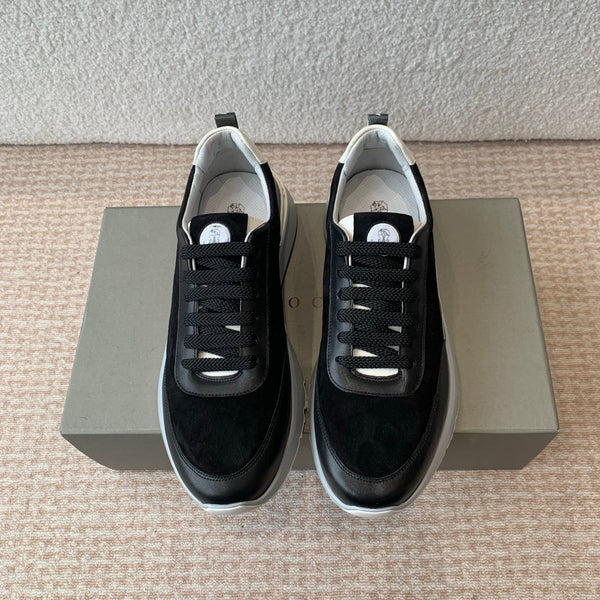 CL 25C Brunello Cucinelli Black Sneaker Suede 298884