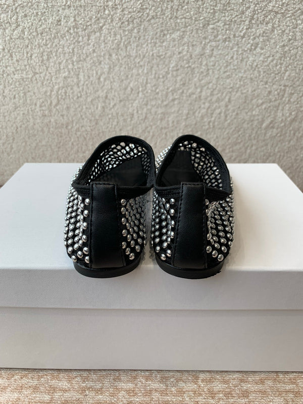 Ballerine CL 25 Nero Argento Mesh Hot Diamond 345530