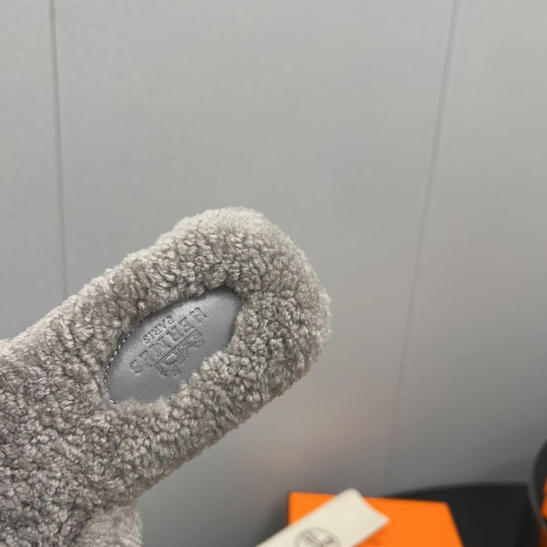 HM Oran Sandal Grey Wool 952314