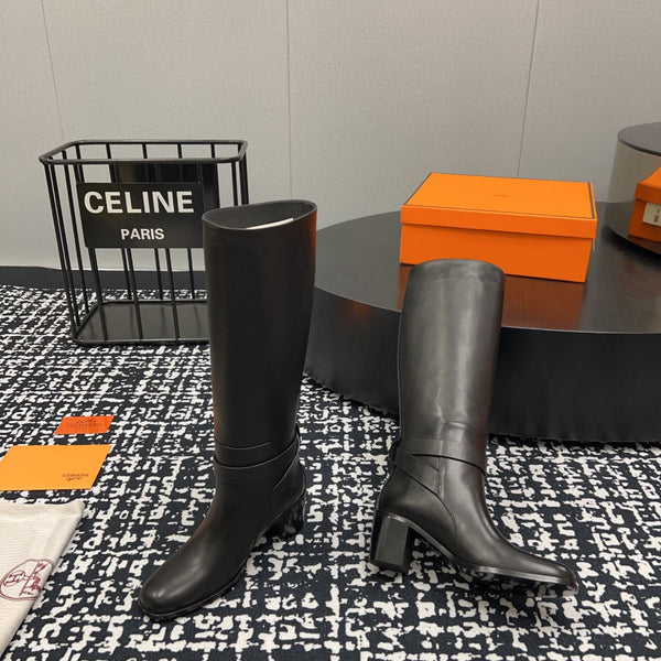 HM Justine 50 Boot Black Cowhide 952361