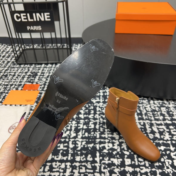 HM Jill 60 Ankle Boot Brown Cowhide 968799