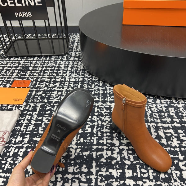 HM Botines Impérial 50mm Brown Cowhide 952388