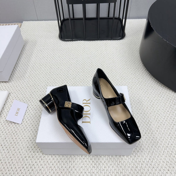 Miss Dior Pump 45mm In Black Glossy Lambskin 995135