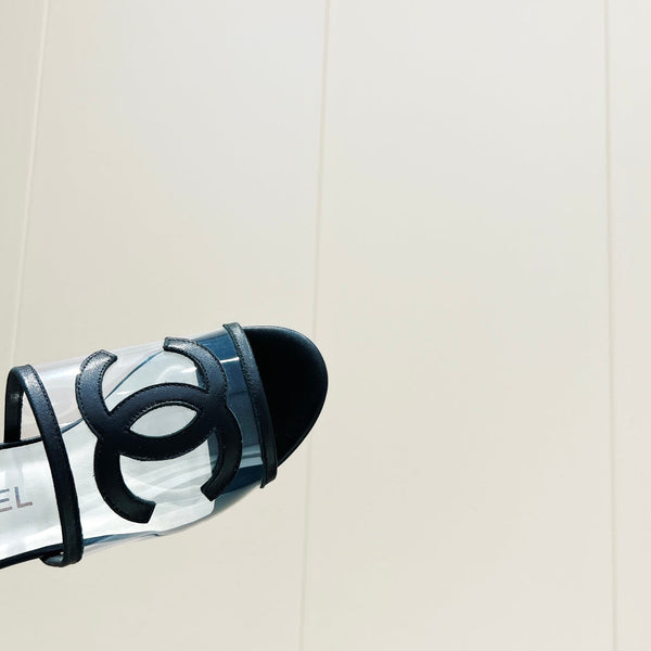 CC 25 Mule 3cm PVC Calfskin