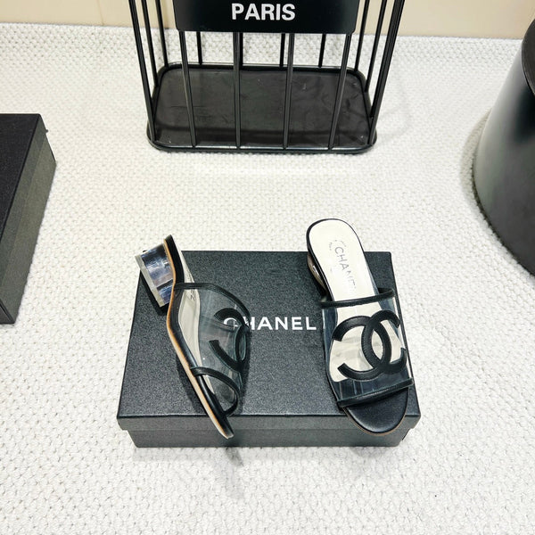 CC 25 Mule 3cm PVC Calfskin