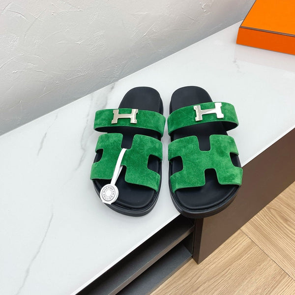SANDALO CIPRIA IN CAMOSCIO OCEAN CON FIBBIA H