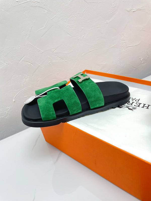 CHYPRE SANDAL OCEAN SUEDE WITH H BUCKLE