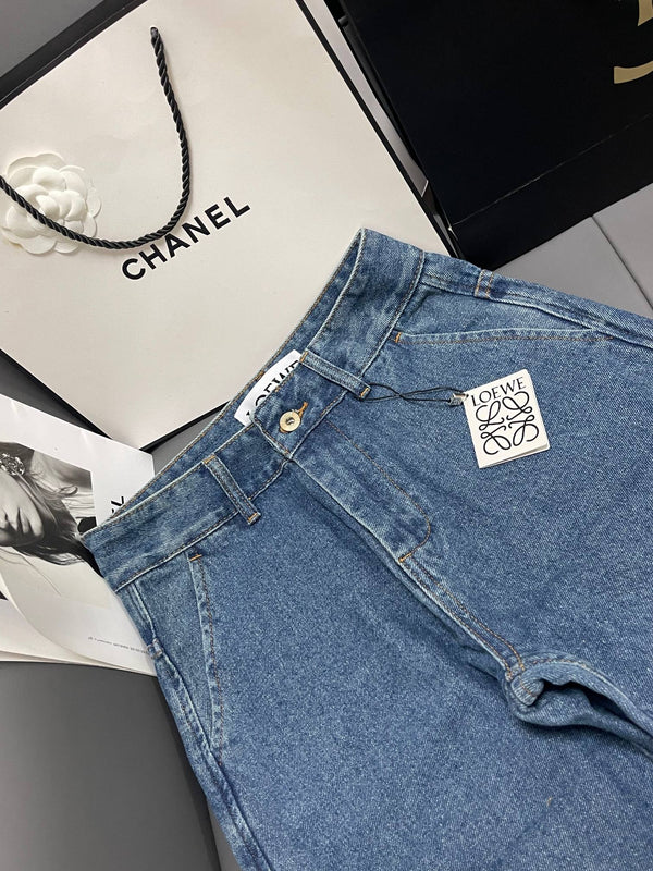 Loew White Anagram Blue Jean