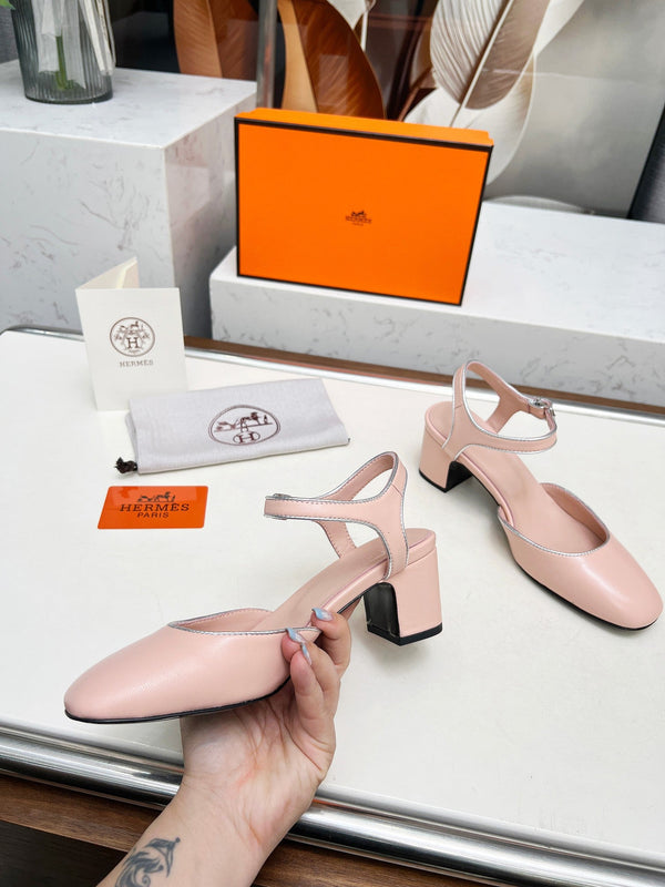 Kamilla ̉60 pump Pink Lambskin 214072