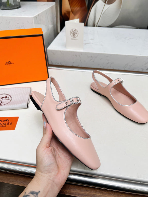 Kleo Slingback Pink Lambskin 214070