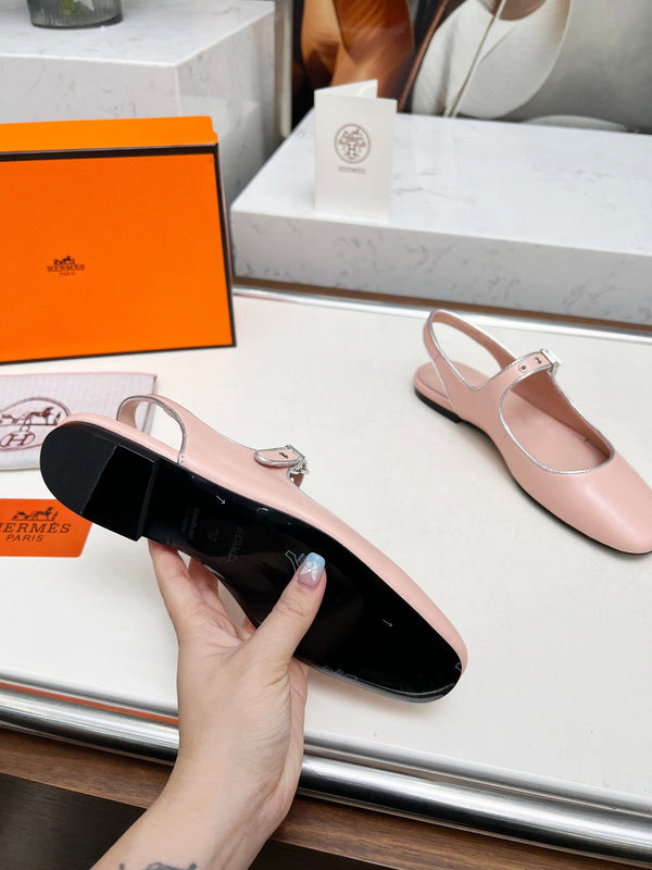 Kleo Slingback Pink Lambskin 214070