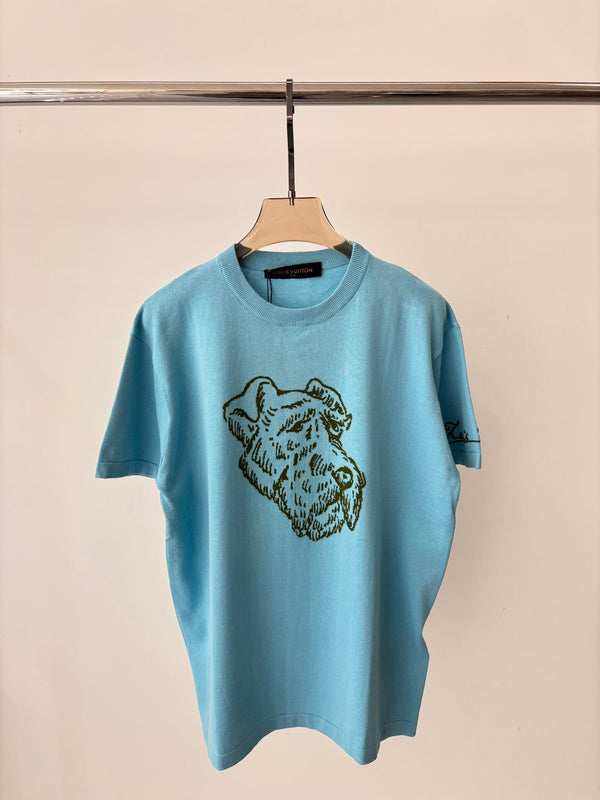 T-Shirt LV 25 Cotone Azzurro Cielo 232739