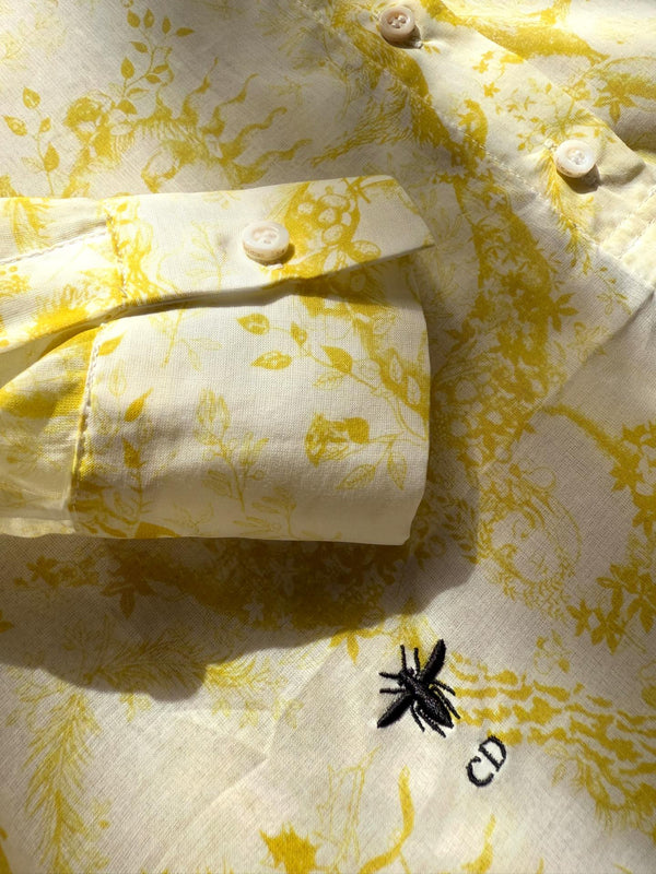 CD Shirt Lemon Yellow Cotton