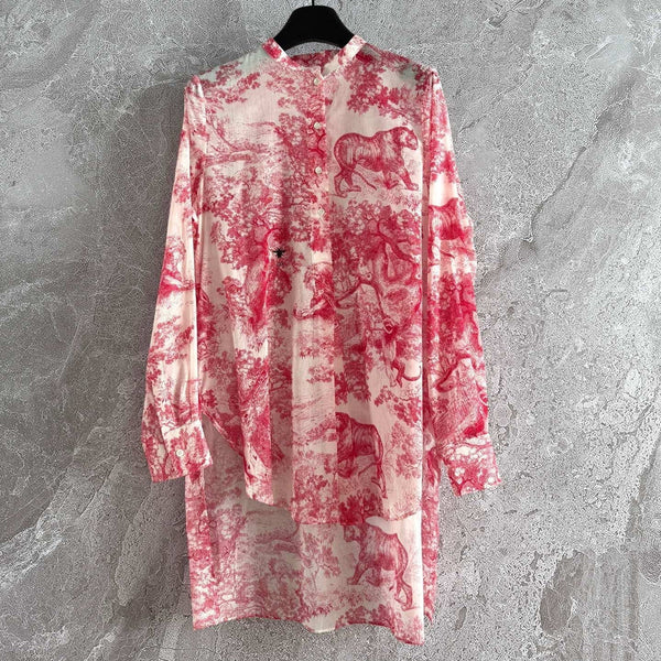 CD Shirt Red Cotton
