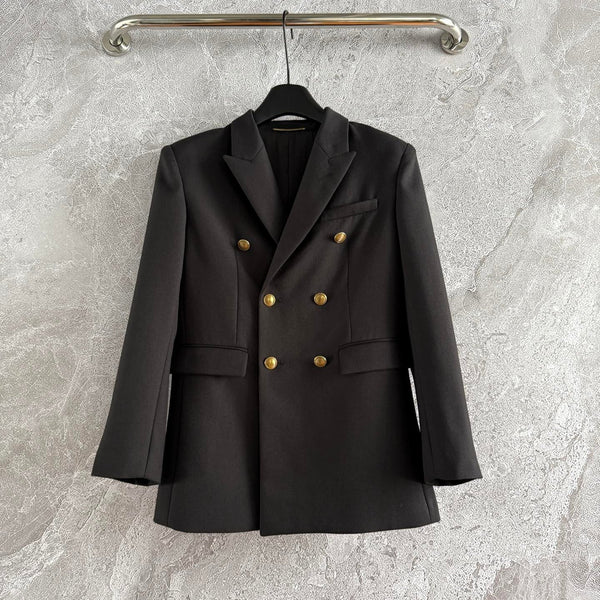 YSL Suit Jacket Black Wool
