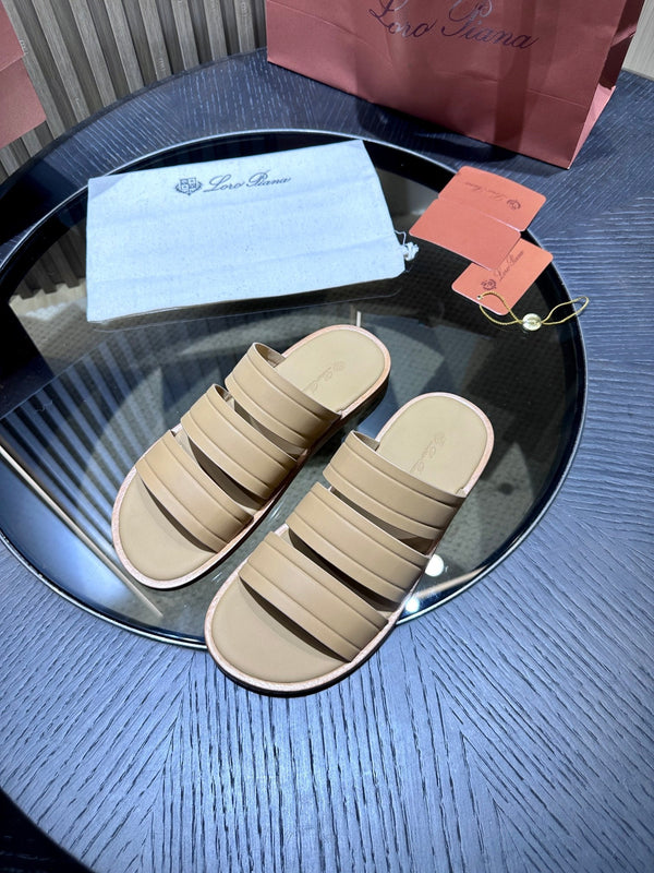 LP NAHA SANDAL BEIGE LAMBSKIN