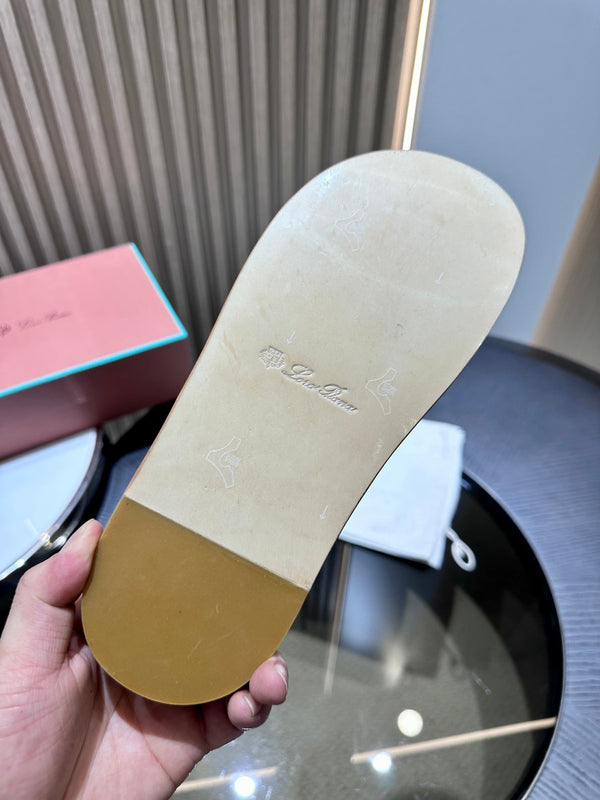 LP SLIPPER PATHON TORTILLA CALFSKIN