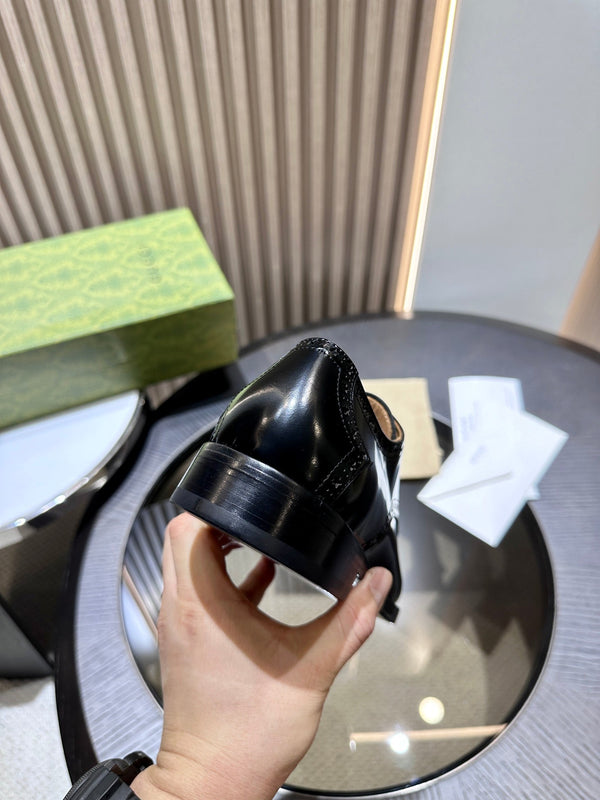 GG Men's Jordaan Shoe Black Patent Leather 527837