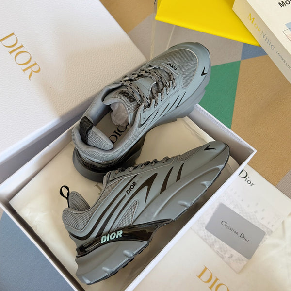 CD B32 SNEAKER GREY BLUE CALFSKIN