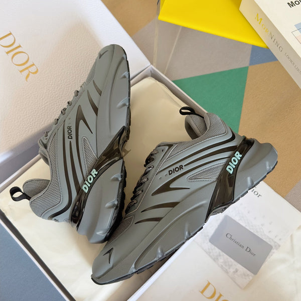 CD B32 SNEAKER GREY BLUE CALFSKIN