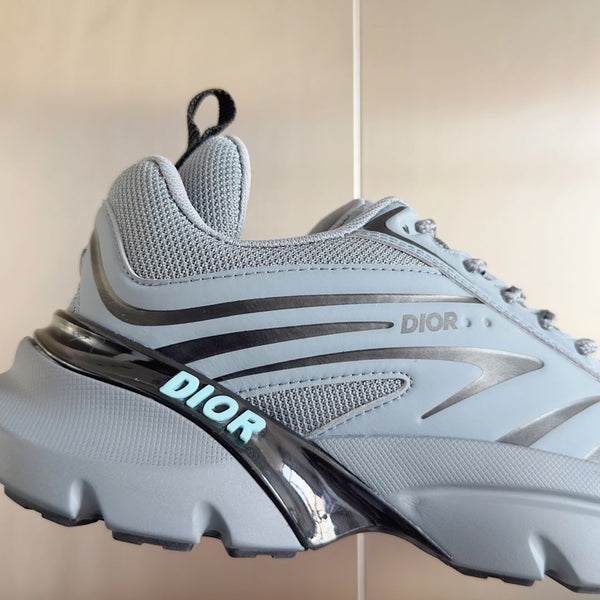 CD B32 SNEAKER GREY BLUE CALFSKIN