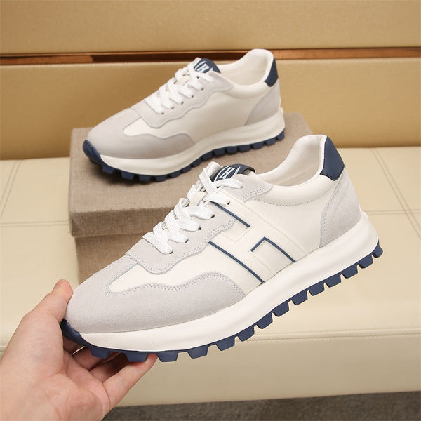 Sneaker da uomo HM in pelle scamosciata e montone 545719