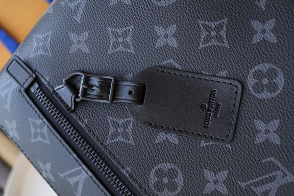 LV N40504 Takeoff Pouch Black Flower Damier Infini Leather 179424