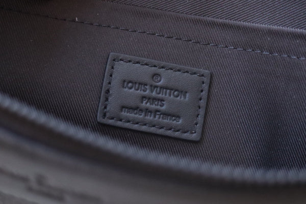 LV Pochette Voyage Souple Black Flower Monogram Eclipse Canvas 179420