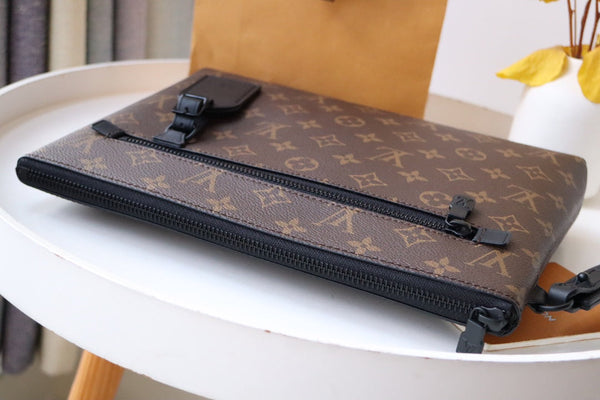 LV N40505 Takeoff Pouch Damier Infini Leather 179427