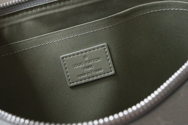 LV Pochette Voyage Souple Khaki Green Monogram Canvas 224143
