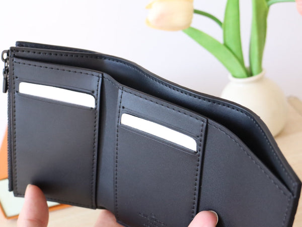 LV M12635 Victor Gaston Wallet Black Cowhide 234377