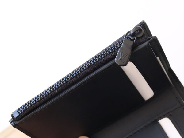 LV M12635 Victor Gaston Wallet Black Cowhide 234377