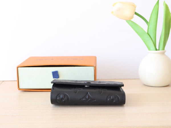 LV M12635 Victor Gaston Wallet Black Cowhide 234377