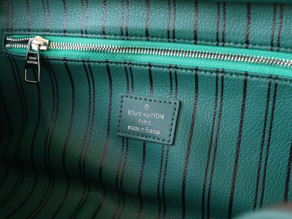 LV Dopp Kit Borneo Green Monogram Macassar Canvas 224218