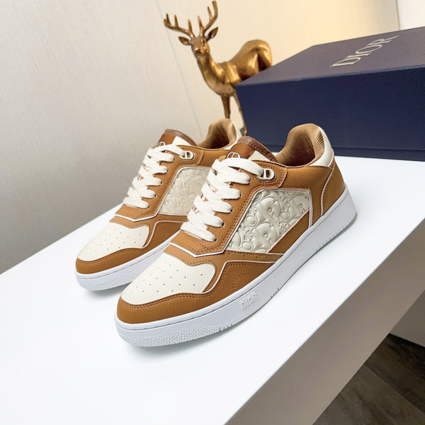 CD 25 B57 Sneaker Brown White Cowhide 750639