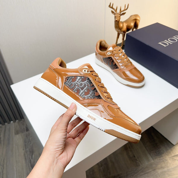 CD 25 B57 Sneaker Brown Patent Leather 750643