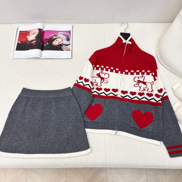 Gucci 25 Knitted Suit Wool 582915